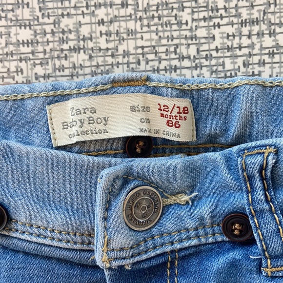 2 pair baby boy pants Splendid Baby and Zara 12-18 months - Picture 9 of 9